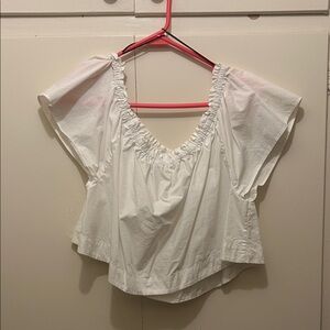 White off the shoulder Women's Top